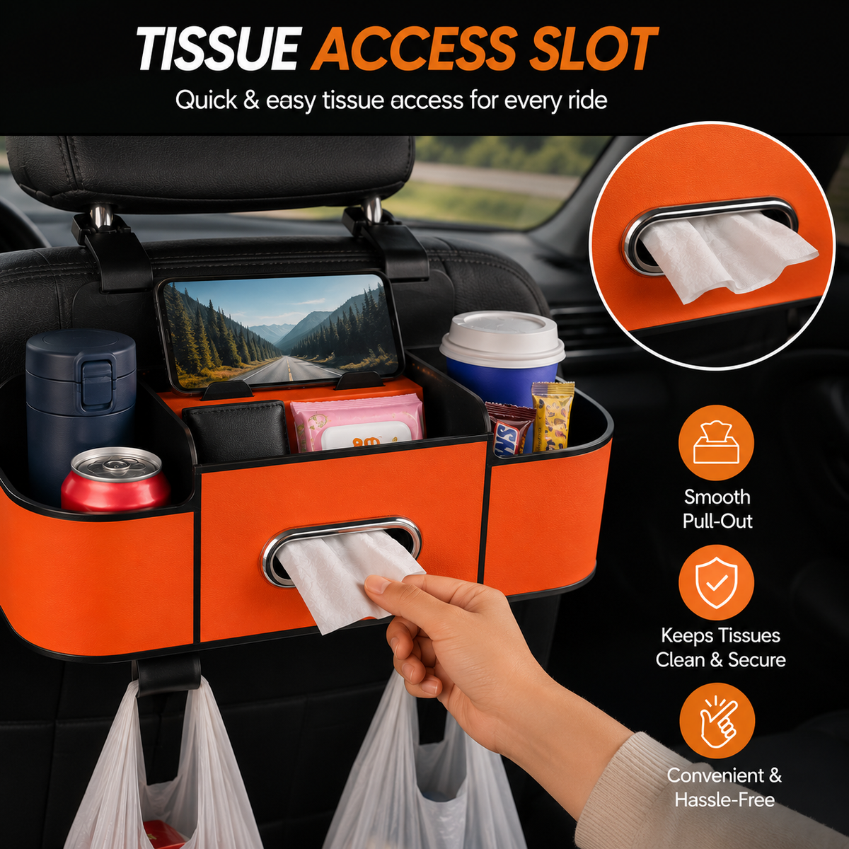 Avero CabinMate Storage|Car Backseat Organizer